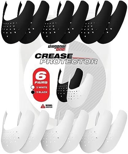 Diagonal One Sneaker Crease Protector Guards Shoe Shields 6 Pairs NEW
