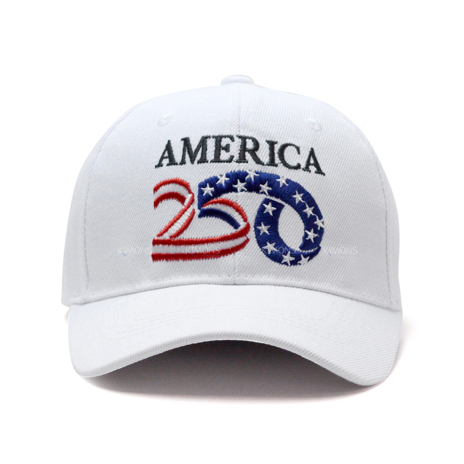 America 250th Anniversary Hat USA Patriotic Baseball Cap Adjustable Embroidered