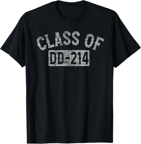DD-214 Veteran Shirt, Patriotic Military Graphic Tee