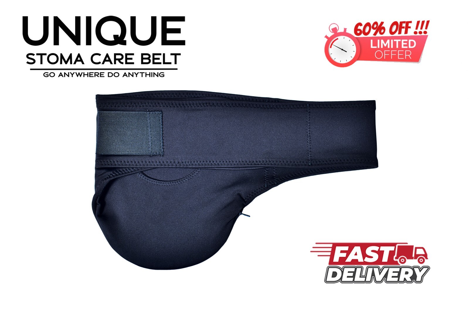 Soft VERTICAL Stoma Support Belt ileostomy Belt Ostomy Belt Colostomy Belt Stoma