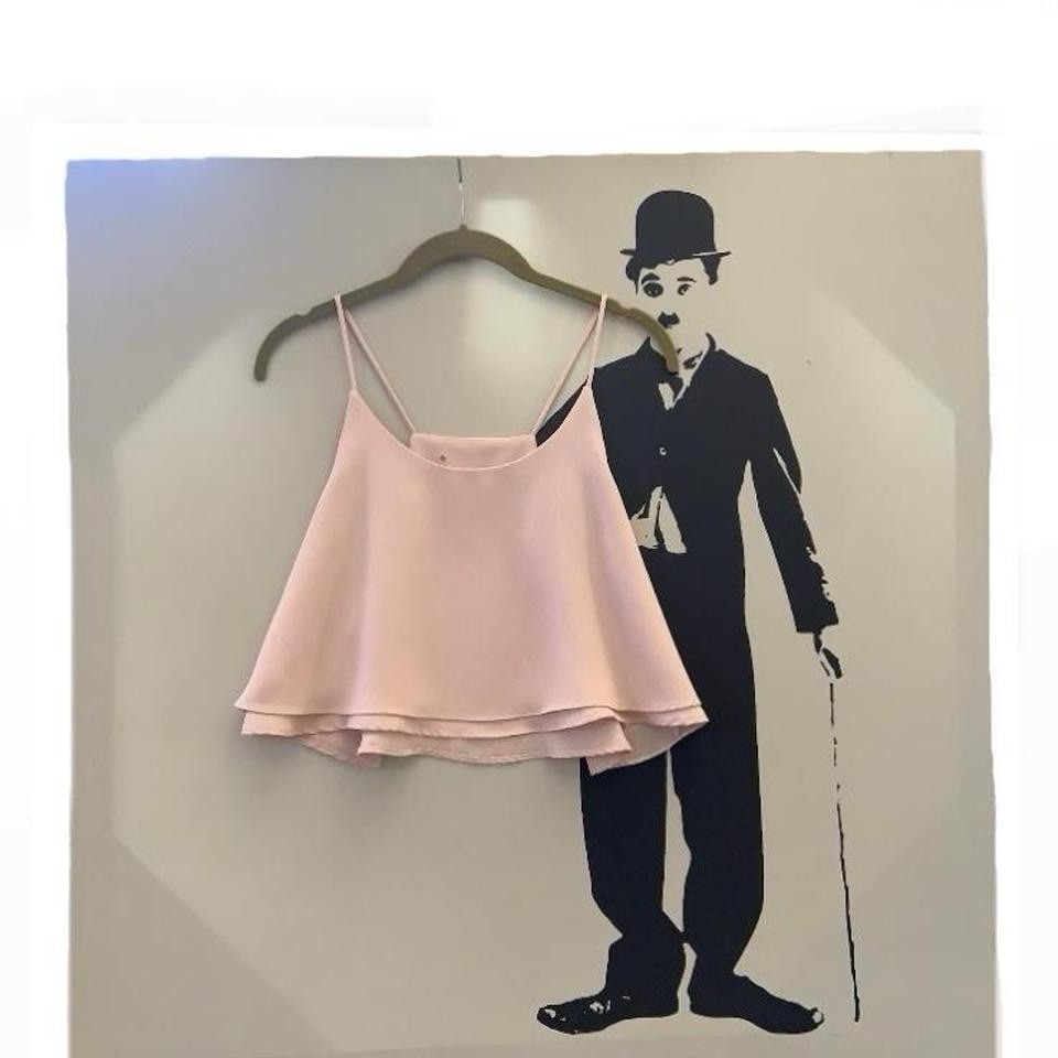 Y2K PINK DOUBLE LAYERED TANK TOP/SMALL/PLEASE REFER TO THE DESCRIPTION 👀‼️