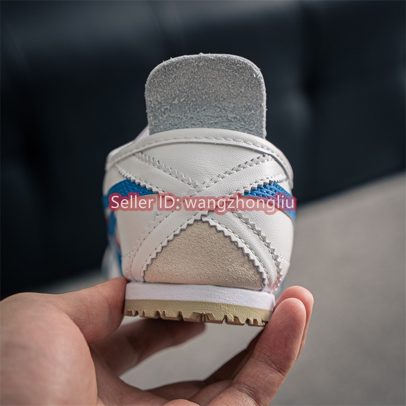 2026 Onitsuka Tiger MEXICO 66 White Blue Red DL408-0146 1183C102-100 Unisex