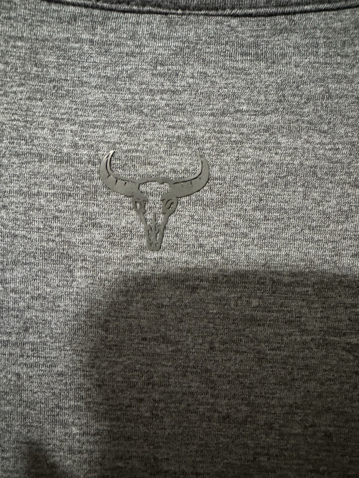 Bison Ridge XL Heather Gray Performance Pullover