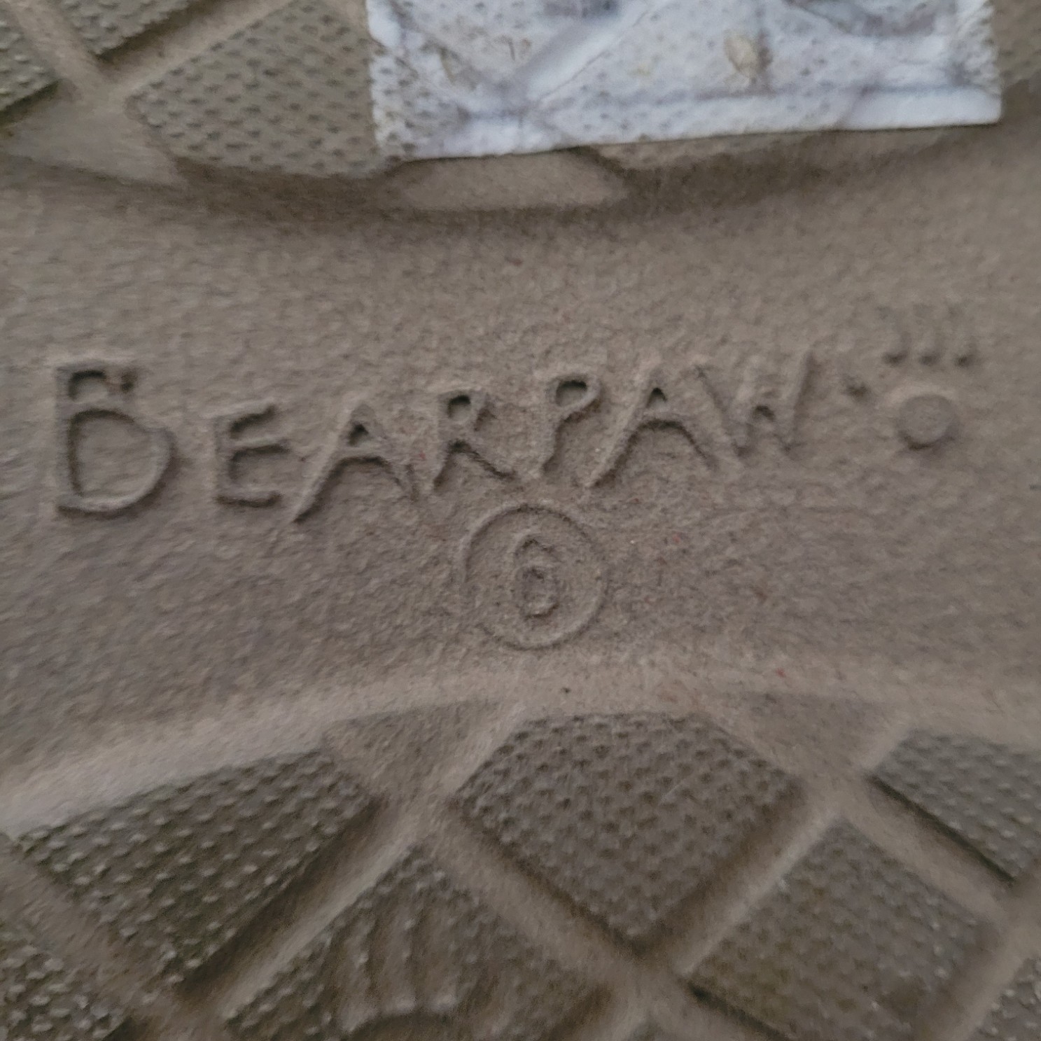BEARPAW Snuggle Martis Oat Slippers Womens Size 6 Faux Fur Platform Clogs