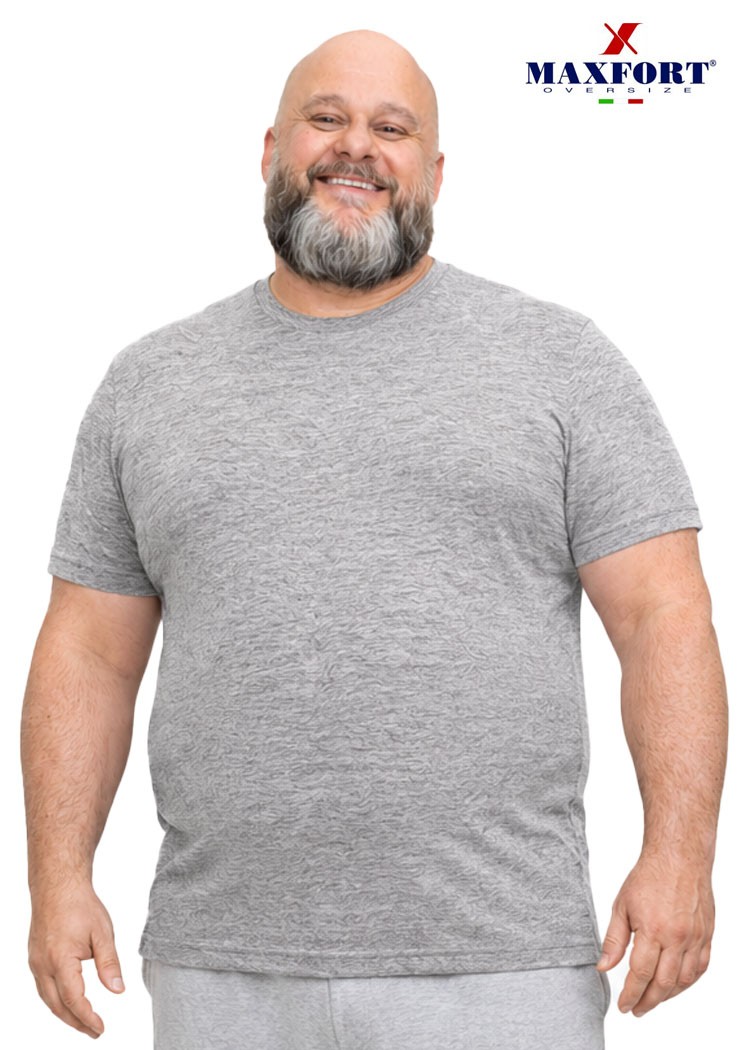 men’s underwear PLUS SIZES crewneck sweater cotton t-shirt from 2XL to 10XL Maxf