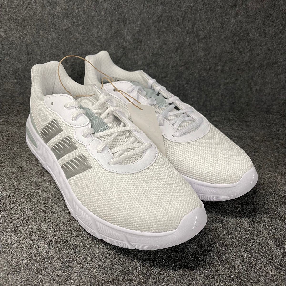 ADIDAS Cloudfoam Flex Laces Sneaker Women’s Size US 10 White JS4891