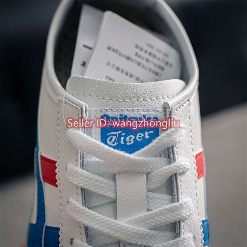 2026 Onitsuka Tiger MEXICO 66 White Blue Red DL408-0146 1183C102-100 Unisex