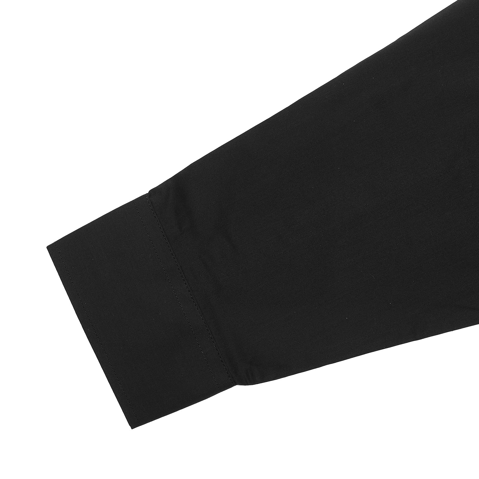 VEVOR Men’s Button Up Shirt Long Sleeve Wrinkle-free Business Casual Black