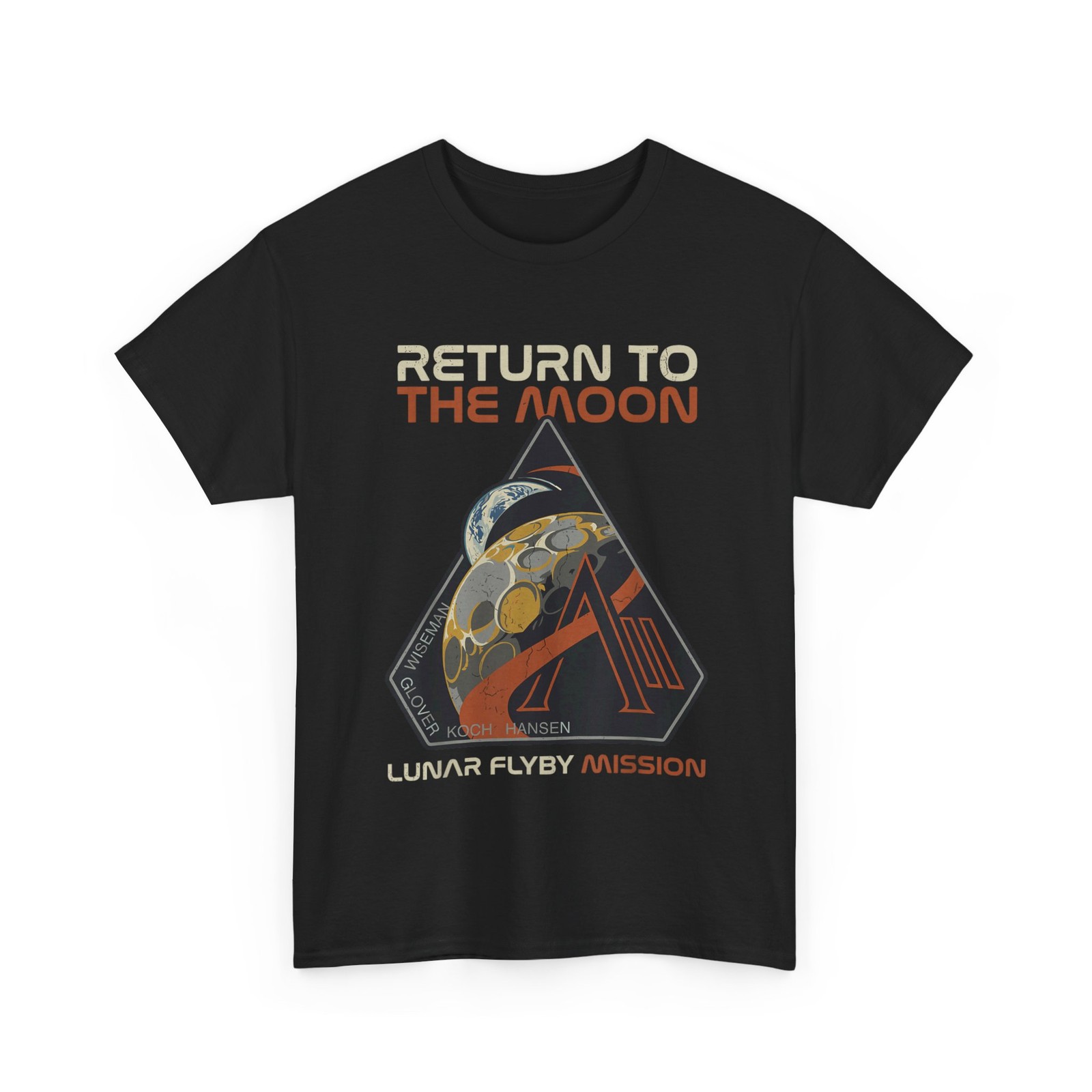 Artemis II Return to The Moon Mission Patch 2026 Shirt