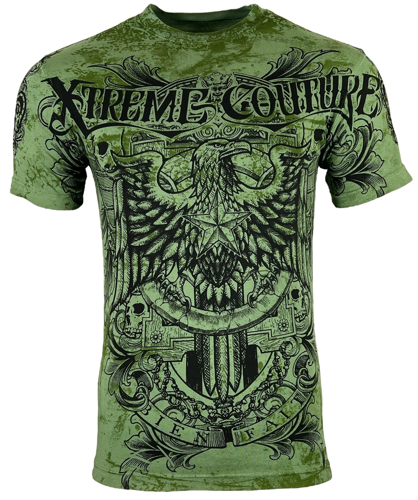 Xtreme Couture By Affliction Men’s T-Shirt PATRON Biker Eagle tattoo S-5XL