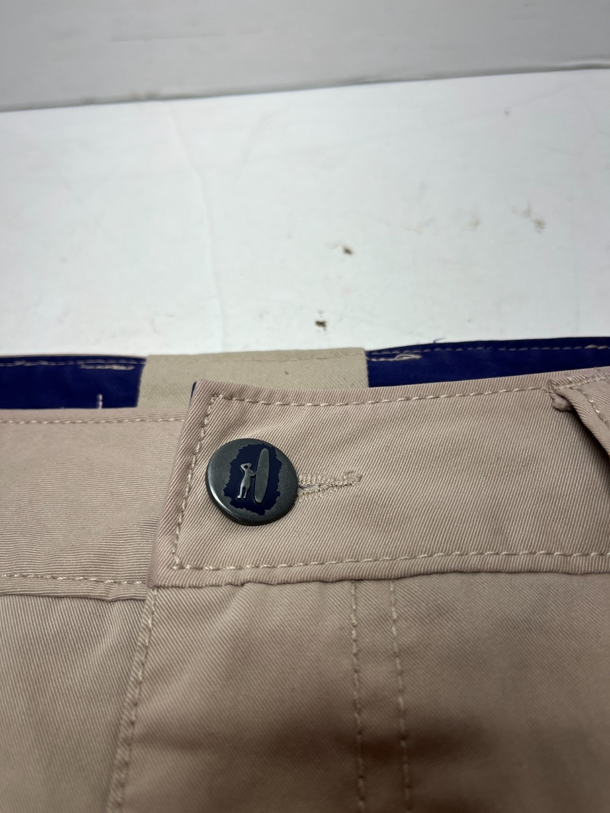 Johnnie-O Pants Mens 34×30 Khaki Prep-Formance Cloudbreak Performance Golf