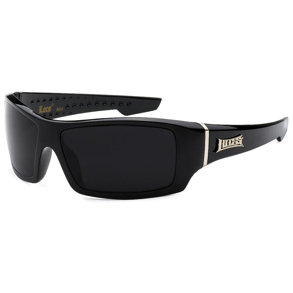 Men’s Locs Sunglasses Black Frame Super Dark[1 Pair or 2Pair] Same Day Shipping!