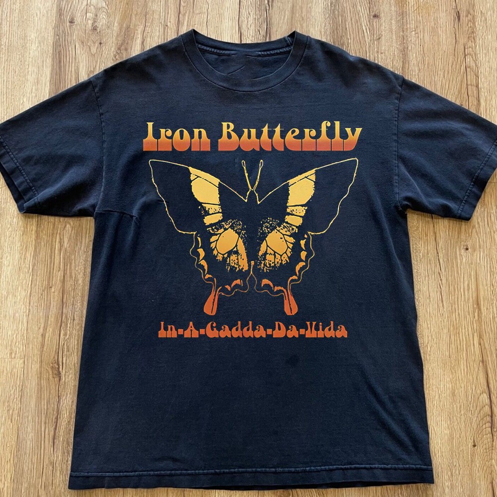 Vintage Iron Butterfly Gift For Fans Men S-5XL 9D140