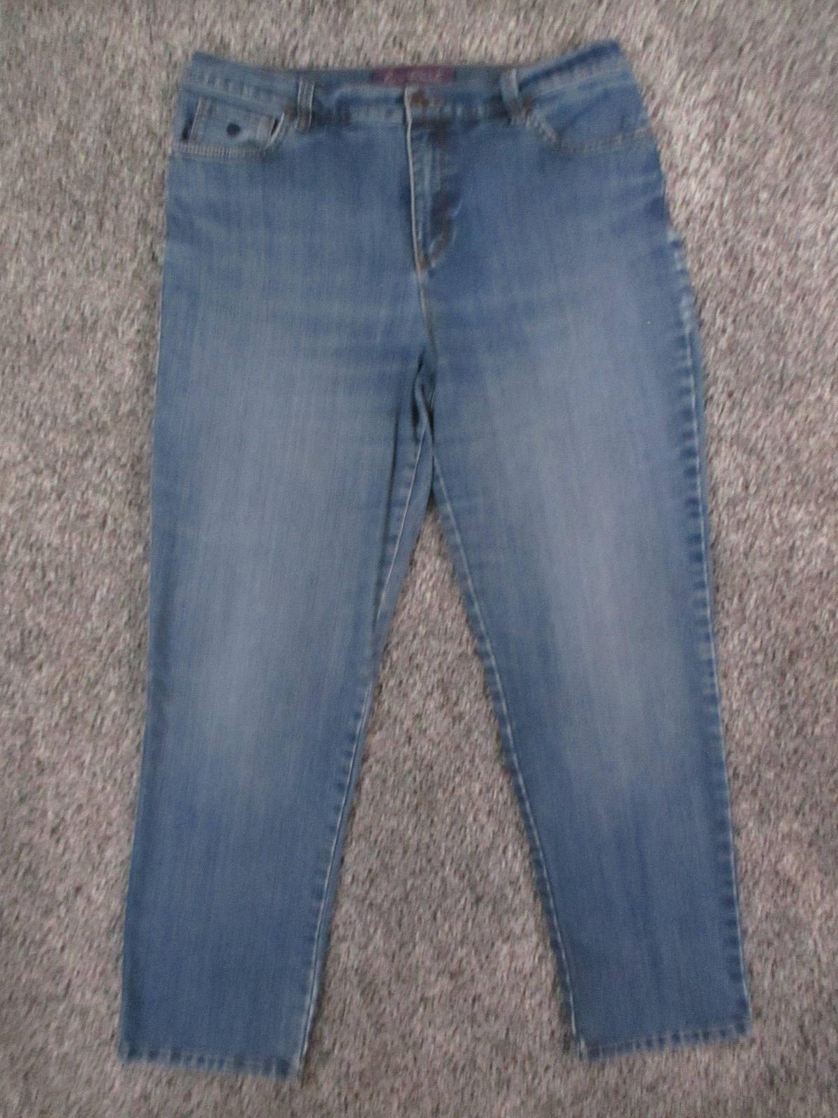 Gloria Vanderbilt Jeans Womens 12S Blue Amanda Stretch Classic 5 Pocket 31×28