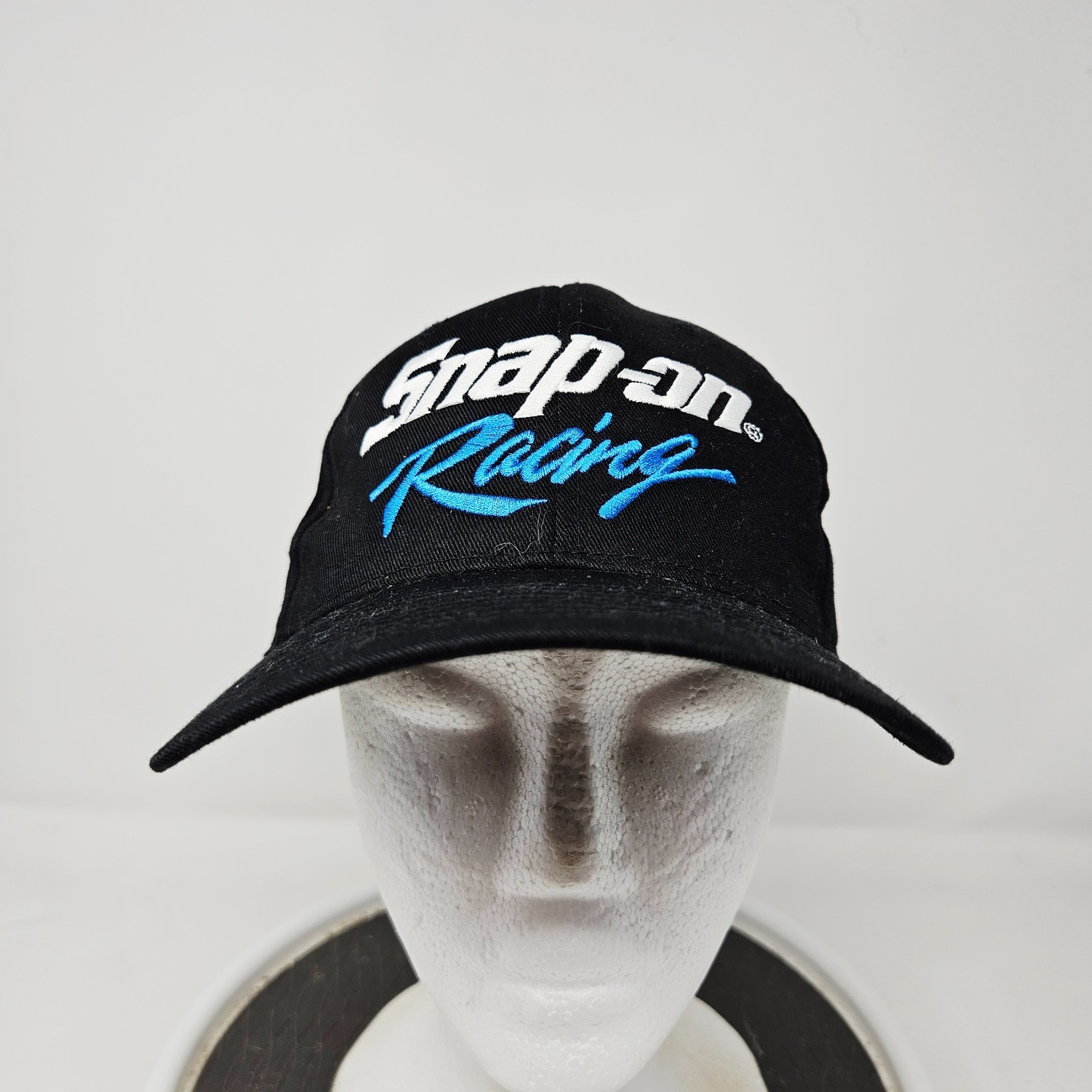 Vintage Snap On Racing Hat 90s Logo Black Tools Dad