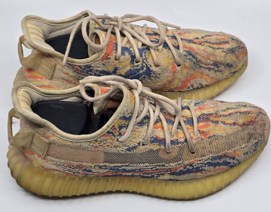 Adidas Yeezy Boost 350 V2 MX Pattern Multicolor Sneakers Men’s Size 7