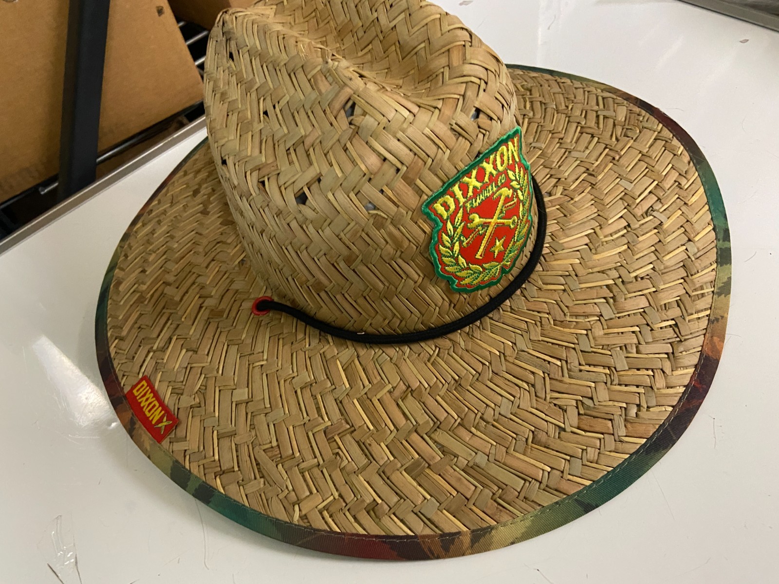 NWT Dixxon Flannel 420 GREEN ROOM Straw Sun Hat
