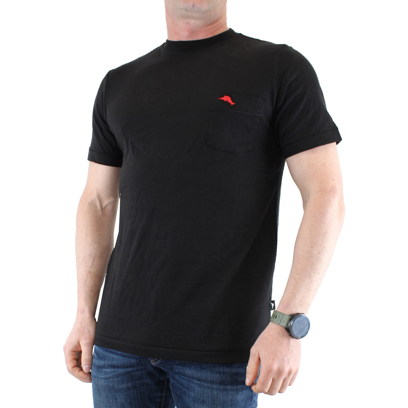 Tommy Bahama Men’s Bali Skyline T-Shirt Short Sleeve Pocket Tee