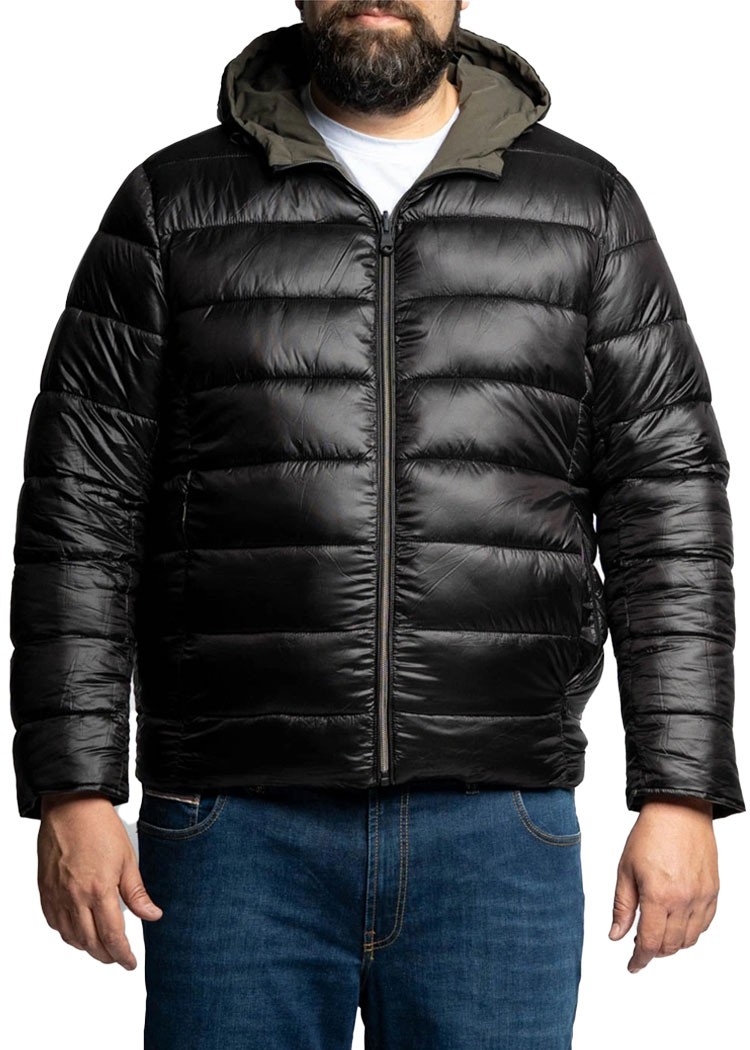 men’s winter down jacket three-way plus size from 3xl to 10xl Maxfort