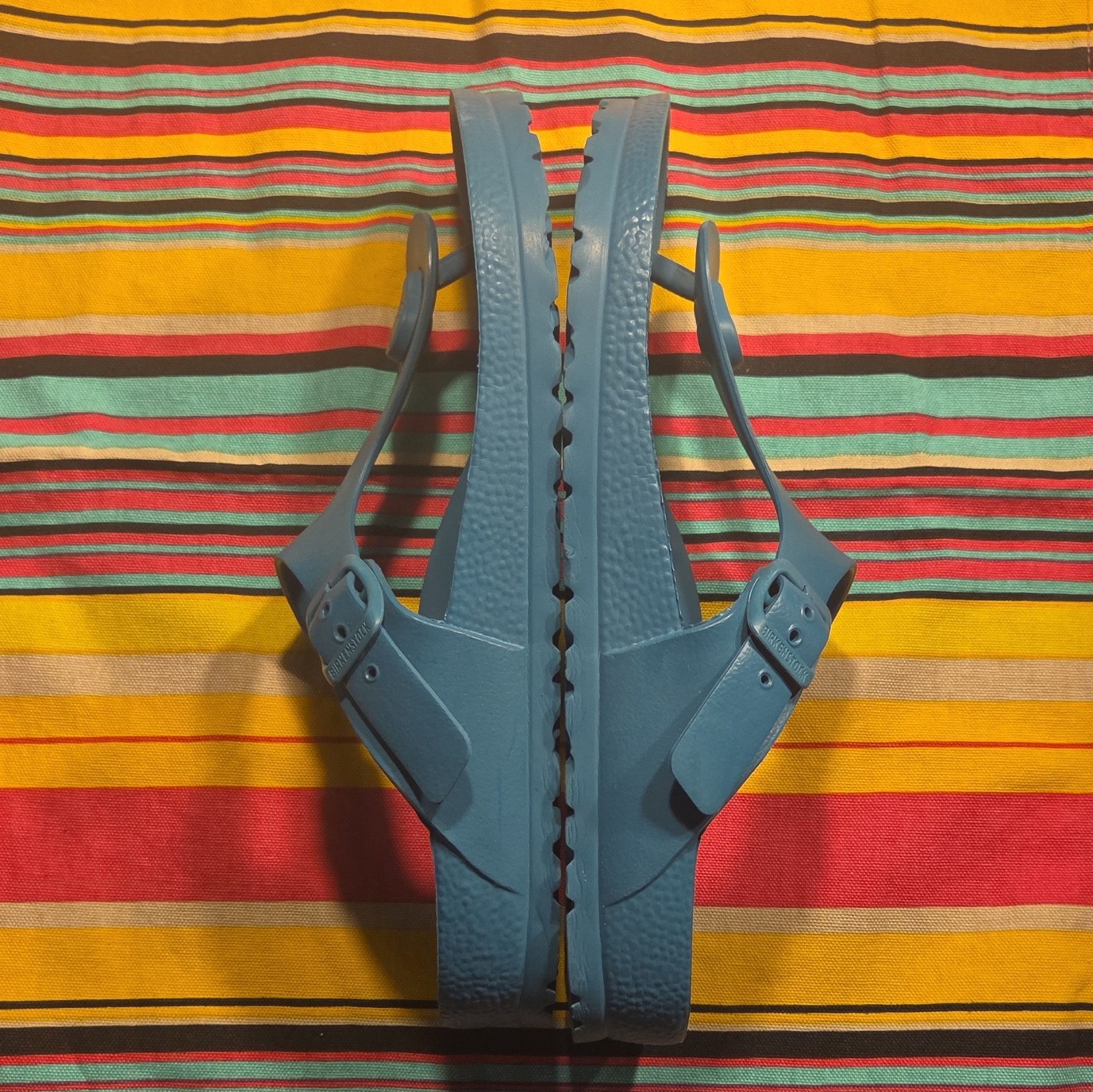 Birkenstock Women’s Turquoise Thong Sandals Gizeh EVA Waterproof EU 39 US 8 -8.5