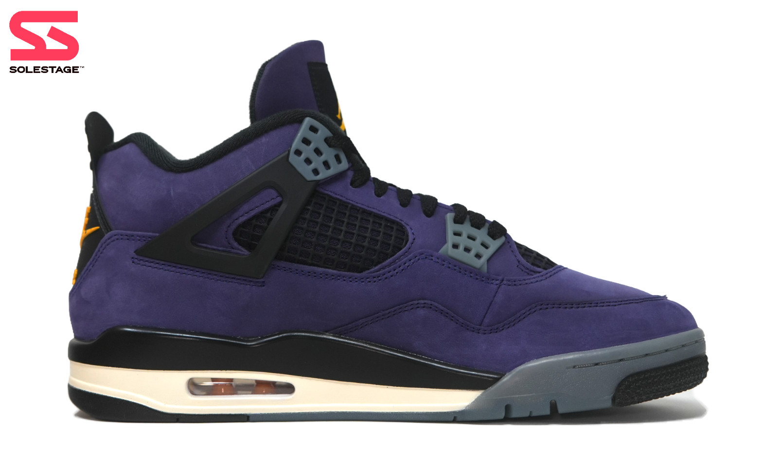 Nike Jordan 4 Retro Lakers – Imperial Purple 2026 (FV5029-500) Men’s Size 8-13