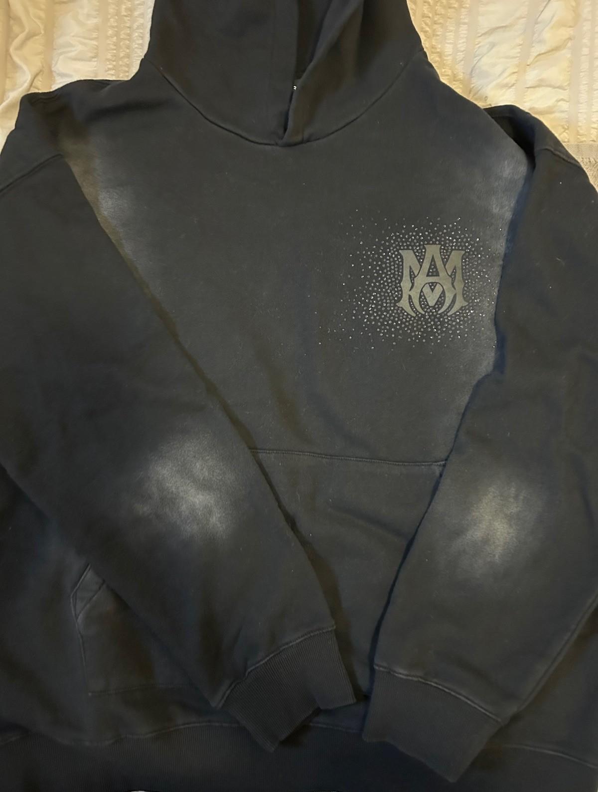 AMIRI Black Pullover Hoodie