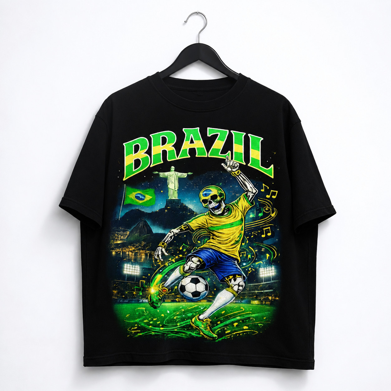 FIFA World Cup 2026 Shirt, Brazil Soccer Graphic Tee, Vintage Football Shirt