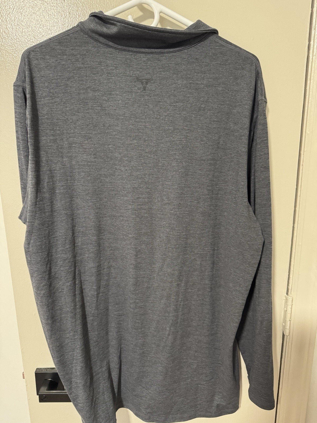 Bison Ridge XL Heather Gray Performance Pullover
