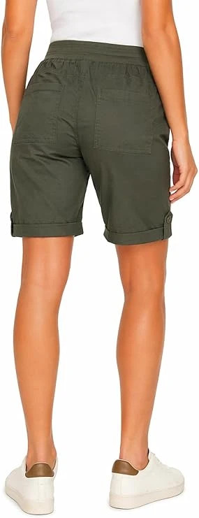 Briggs Women’s Pull-On Bermuda Short with Pockets