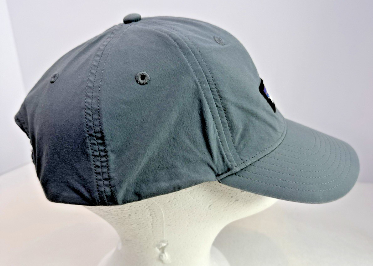 Patagonia Small Patch Netplus Snapback Cap Blue Gray