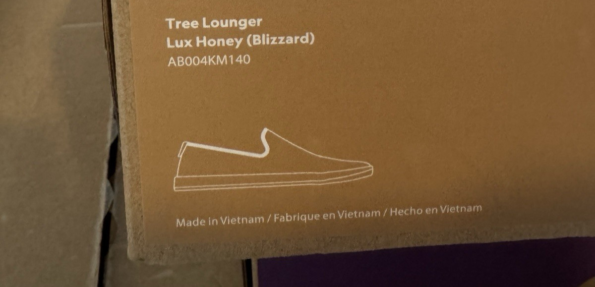 NEW ALLBIRDS TREE LOUNGER LUX HONEY SLIP ON LOAFER SHOES YELLOW MENS SIZE 11