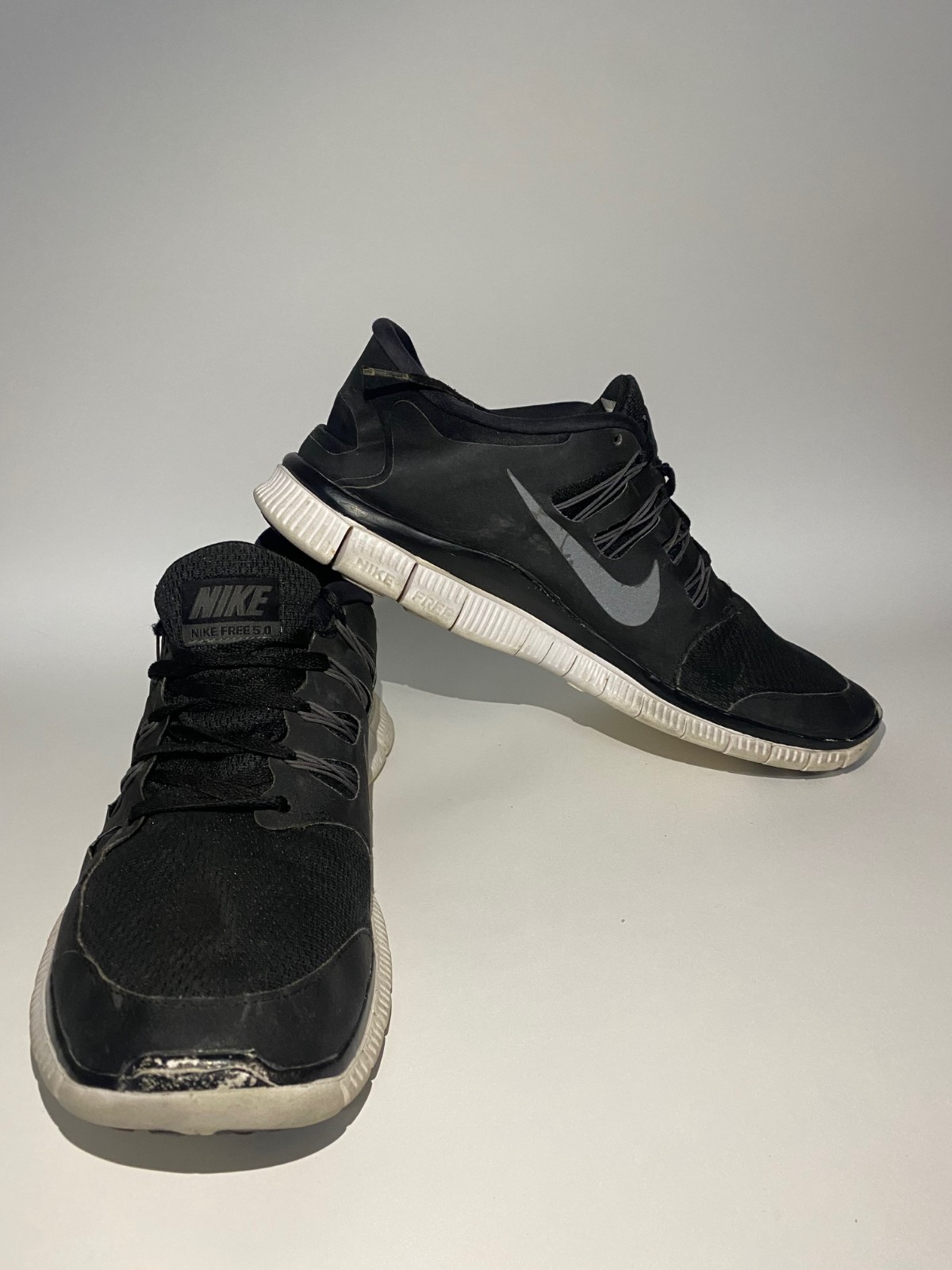 Size 11.5 – Nike Free 5.0+ Black – 579959-002