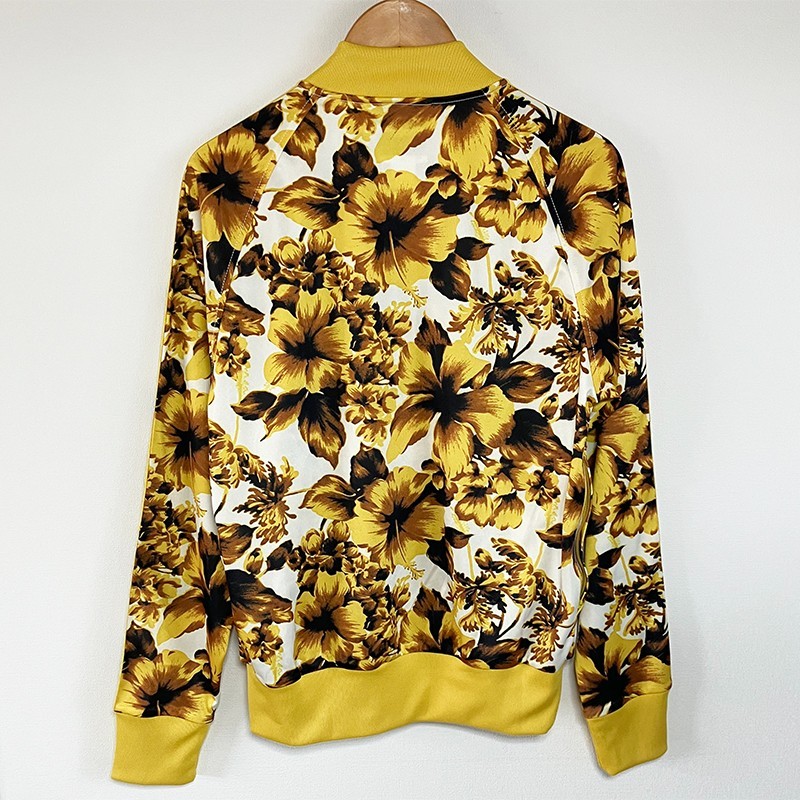 Adidas Jeremy Scott Hibiscus Blouson Floral Pattern Track Jacket Size M MINT!