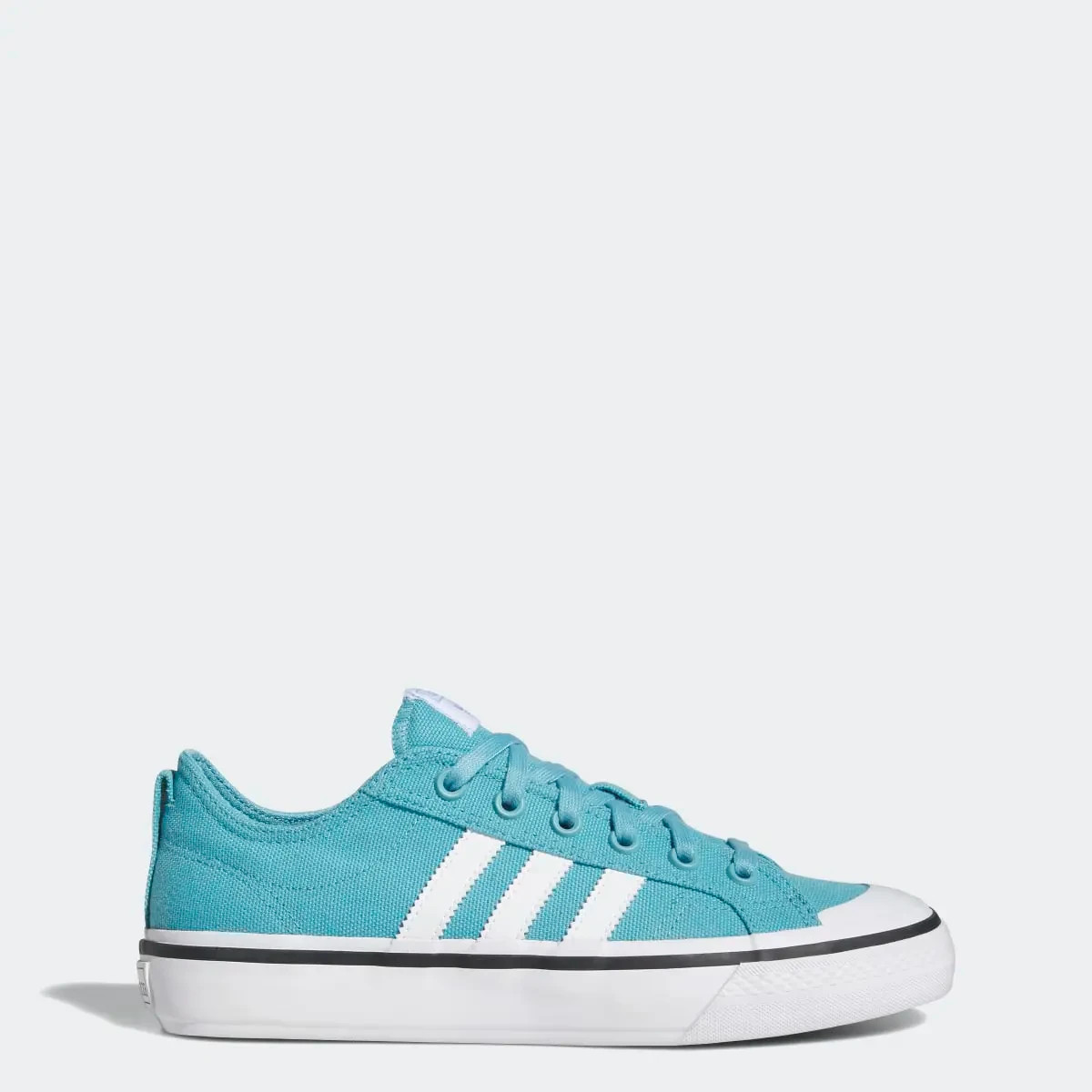 NEW Adidas Nizza Low Advantage Athletic Casual Shoes Blue White Mens Size HP9081
