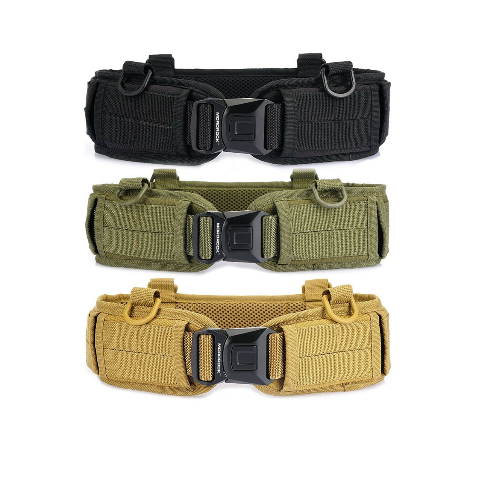 Quick Release Buckle Survival Army Military Belt Strap Tactical Rigger Waistband