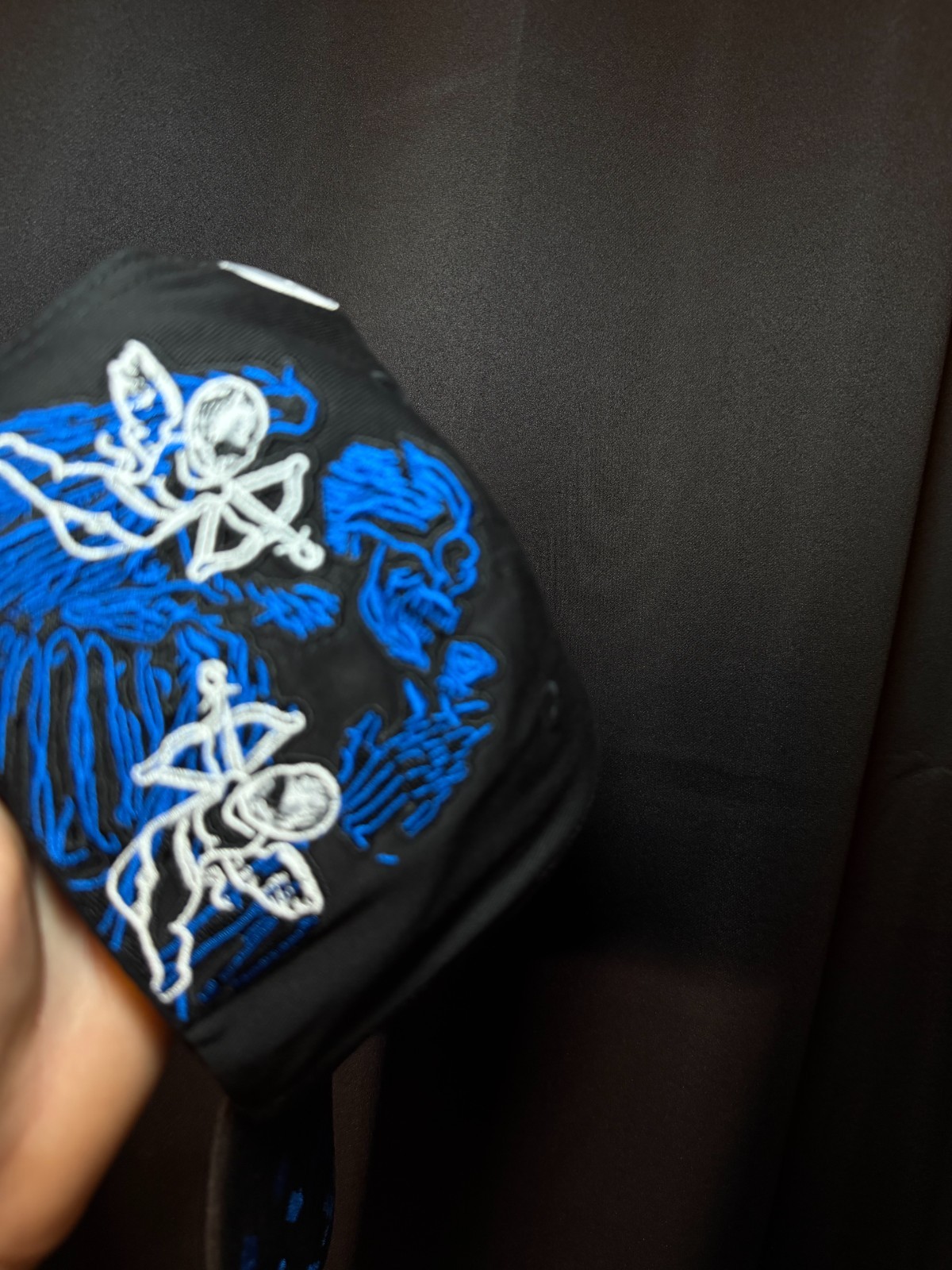 DANDY HATS X JUNIOR H SAD BOYZ “ANGEL AZUL” LIMITED EDITION SNAPBACK – NO BOX