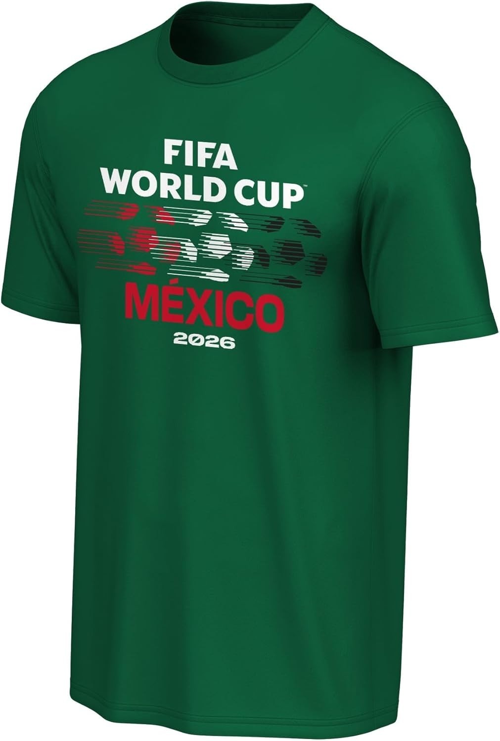 FIFA World Cup 2026 Men’s Official Country Team Color Wordmark T-Shirt MEXICO