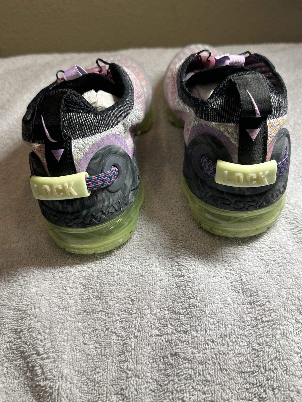 Nike Air VaporMax 2020 Flyknit Violet Ash Volt Multicolor Low Top CV8821-501