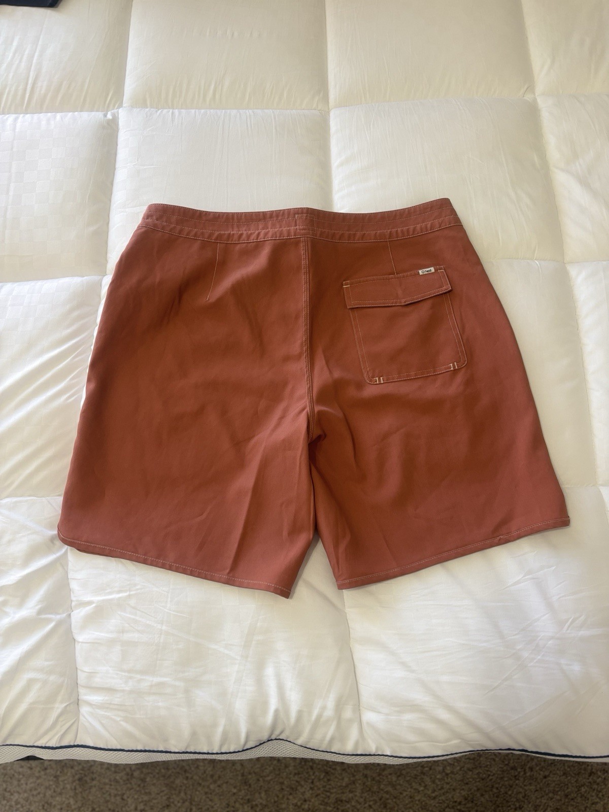 O’Neill O’Riginals Pigment Scallop 18″ Boardshorts Baked Clay Size: 34