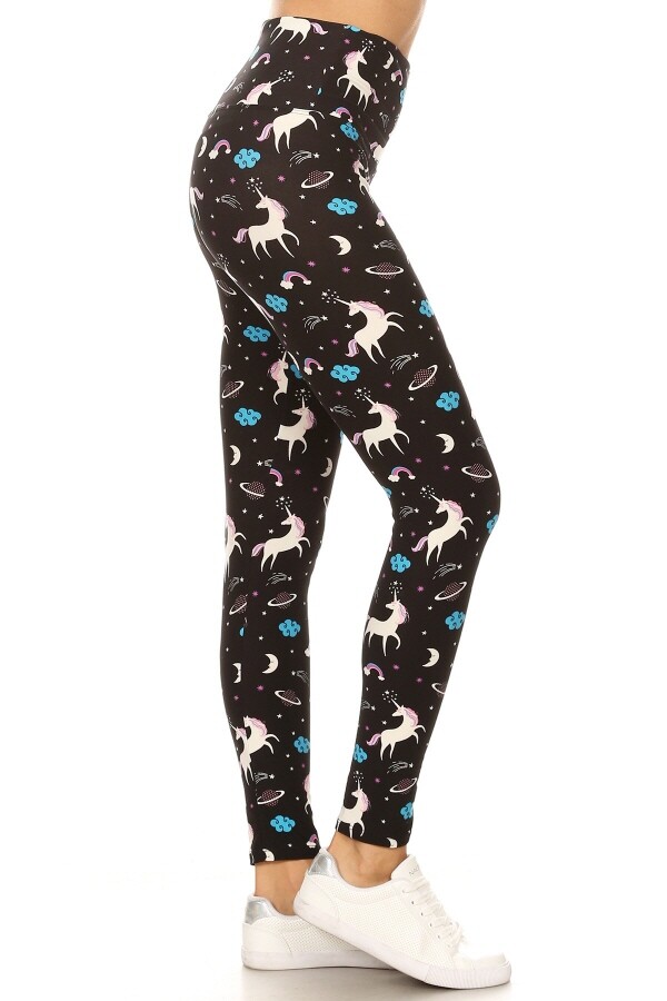 Buttery Soft High Waist Leggings PATTERNED regular & + sizes available!!