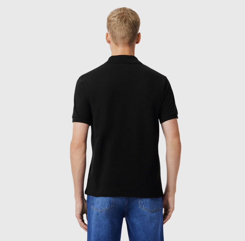 Lacoste Men’s Classic Fit Short Sleeve Pique Polo Shirt Black