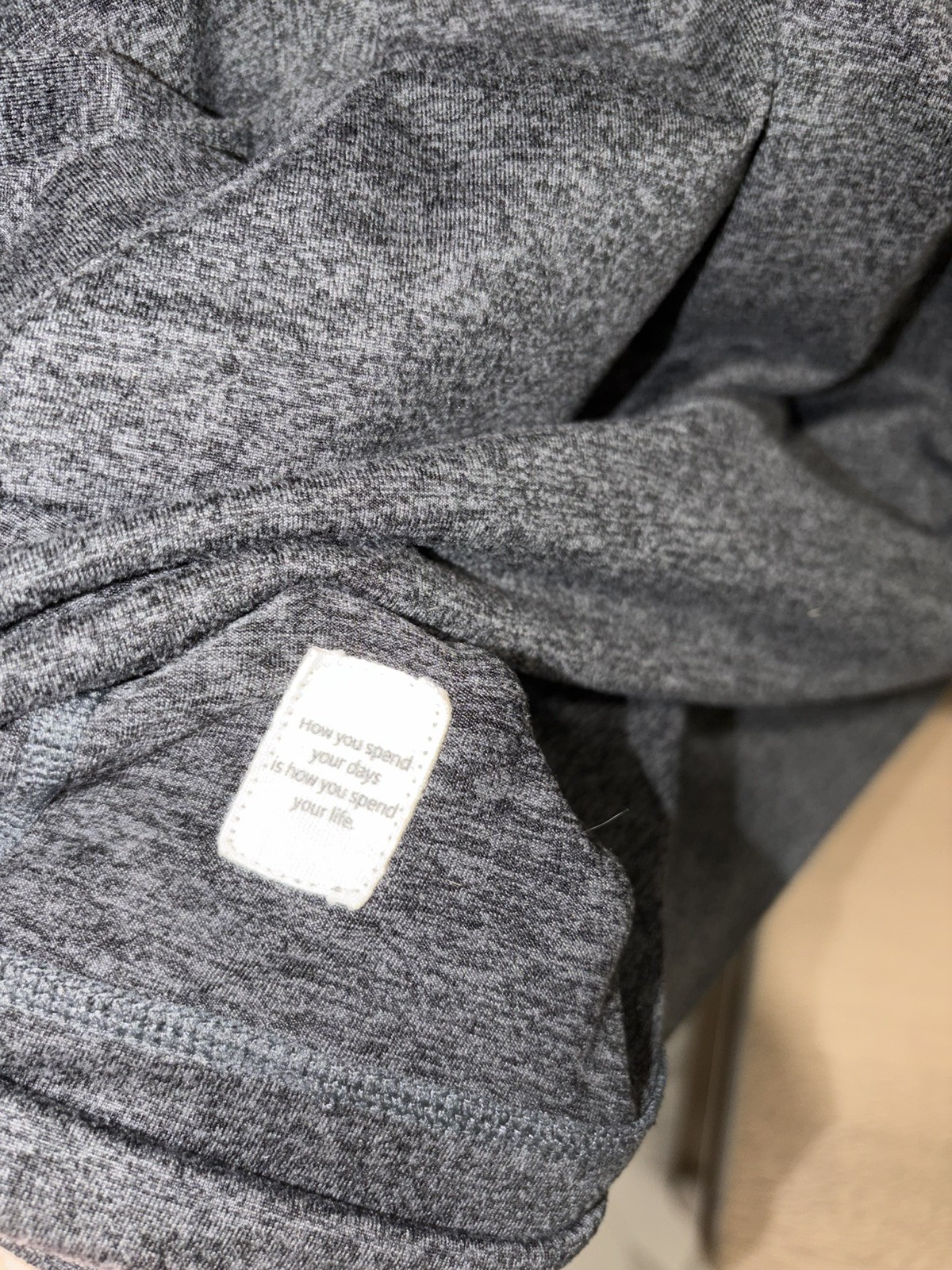Vuori Mens Ponto Performance Half Zip Soft Casual Hoodie In Heathered Gray M