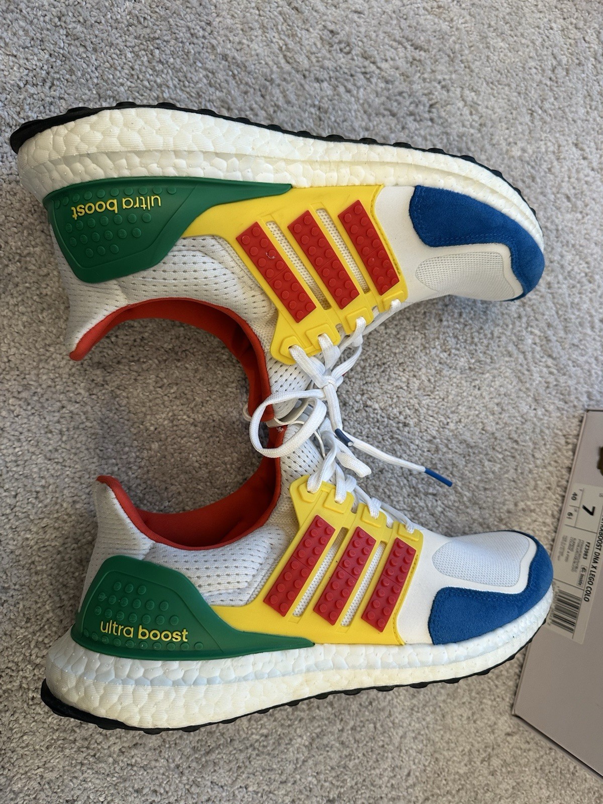 adidas LEGO x UltraBoost DNA Color Pack Multi Colorblock Sneakers FZ3983