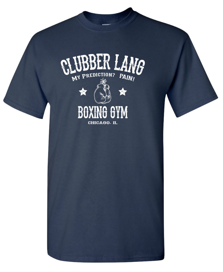 CLUBBER LANG Boxing Gym T-SHIRT – Rocky Balboa 80’s Movie