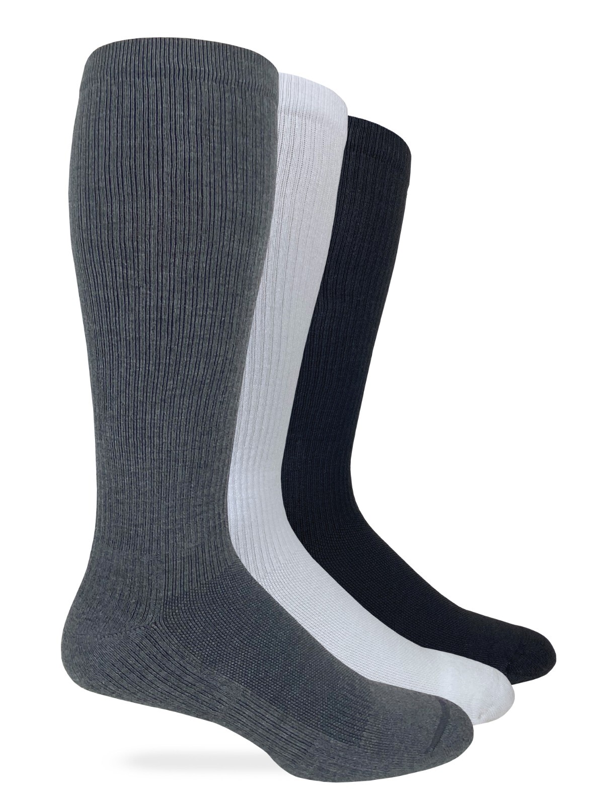 Carolina Ultimate Mens Over The Calf Seamless Toe Compression Socks 1 Pair Pack