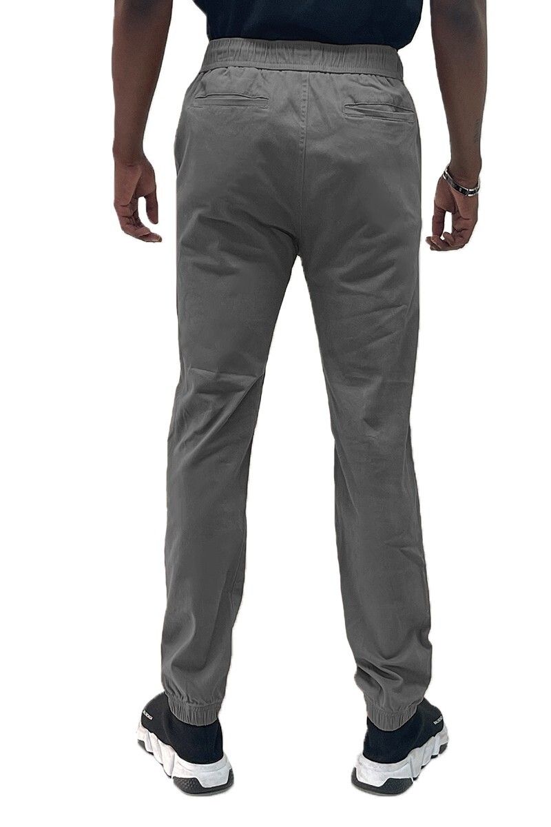 Men’s TWILL Joggers Pants Cottton Stretched Casual Active Sports USA SIZE S-3XL