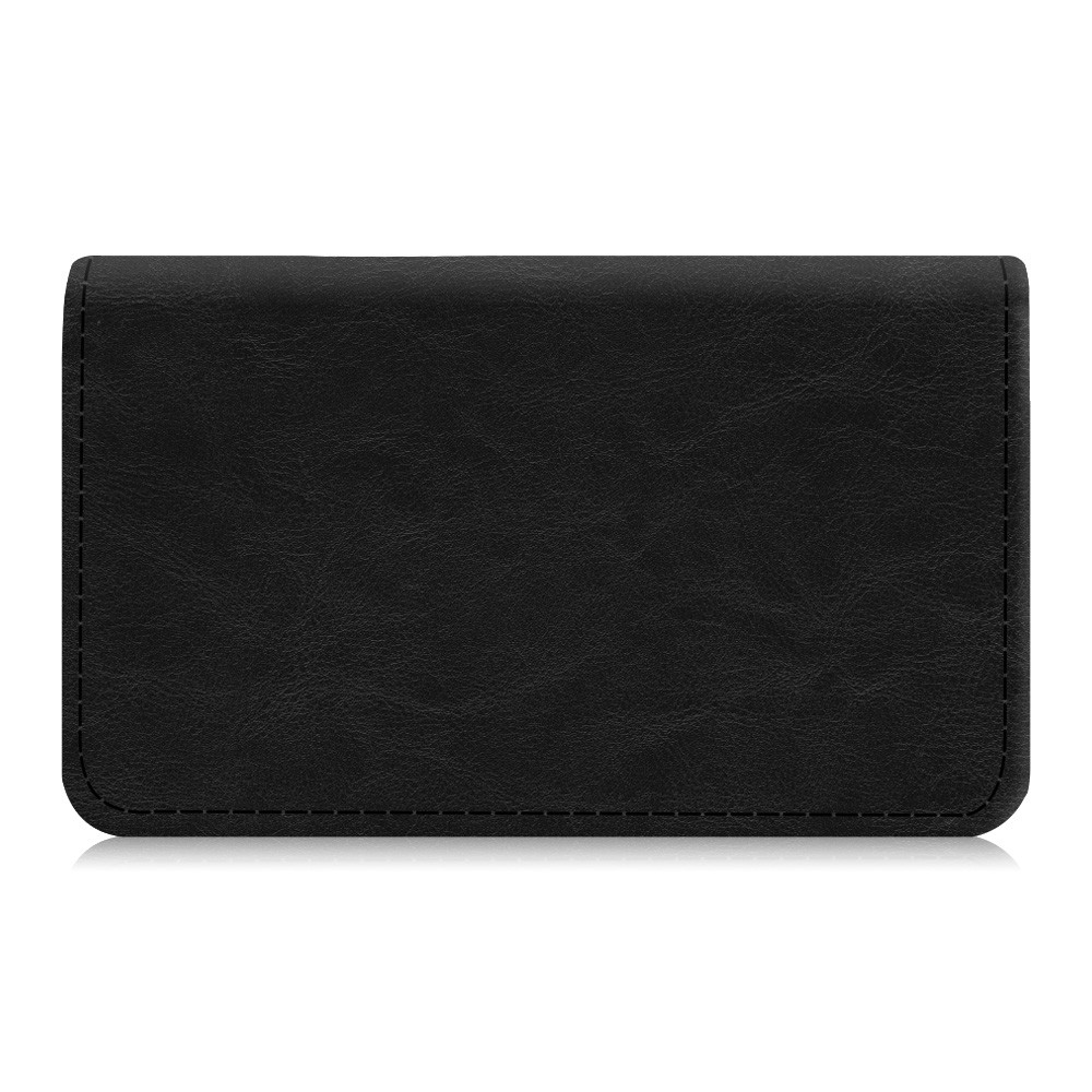 Business Card Holder, PU Leather Business Card Case Pocket Wallet Magnetic Shut