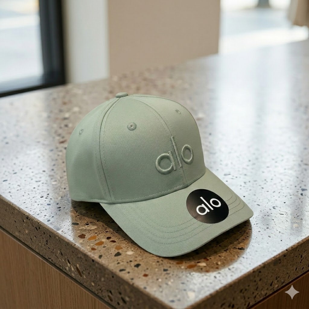 Аӏо Yoga Green Adjustable Baseball Cap Hat New with Tags