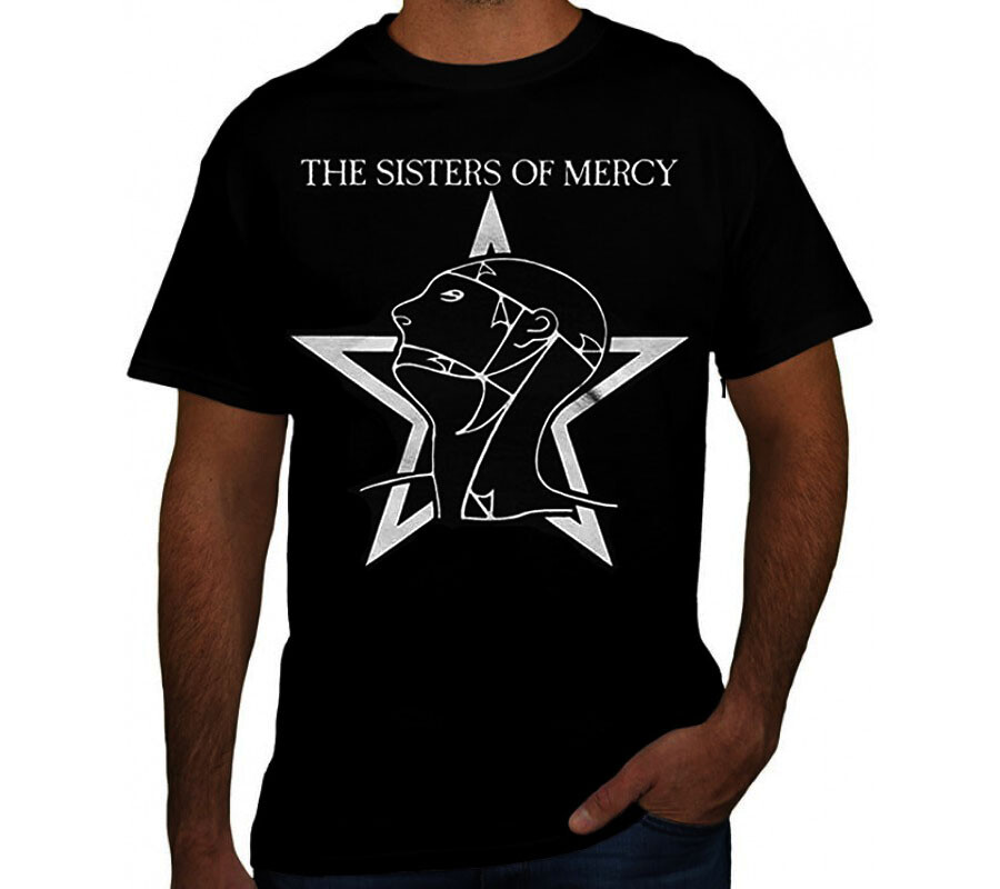 THE SISTER OF MERCY PUNK ROCK Black T Shirt