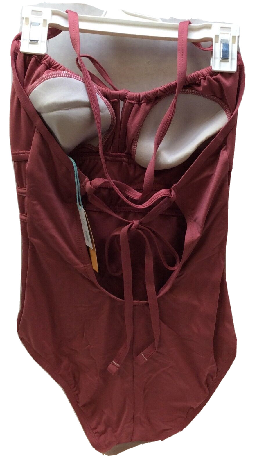 Kona Sol Pink One-Piece Bathing Suit Women’s Size Small (4-6) Free Shipping